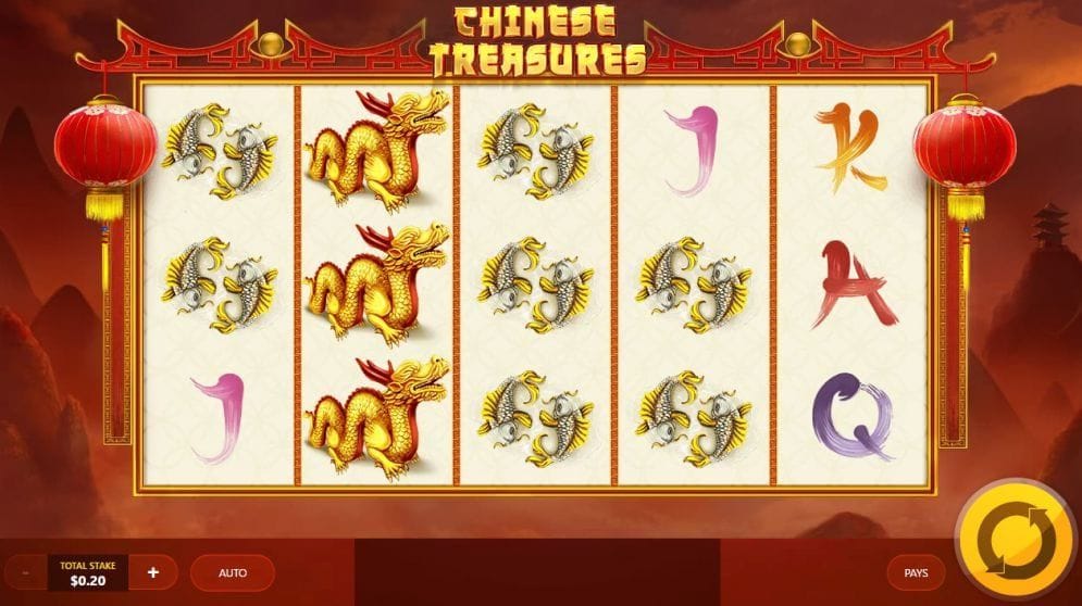 Chinese Treasures online Automatenspiel