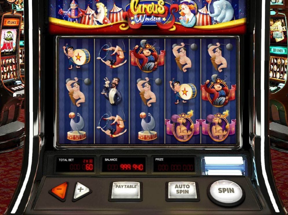 Circus Wonders Spielautomat