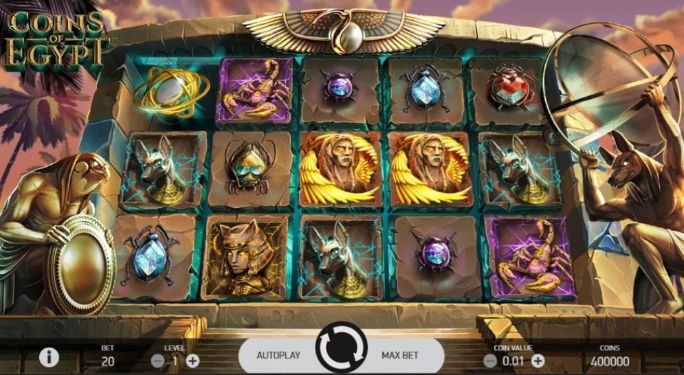Coins Of Egypt online Casino Spiel