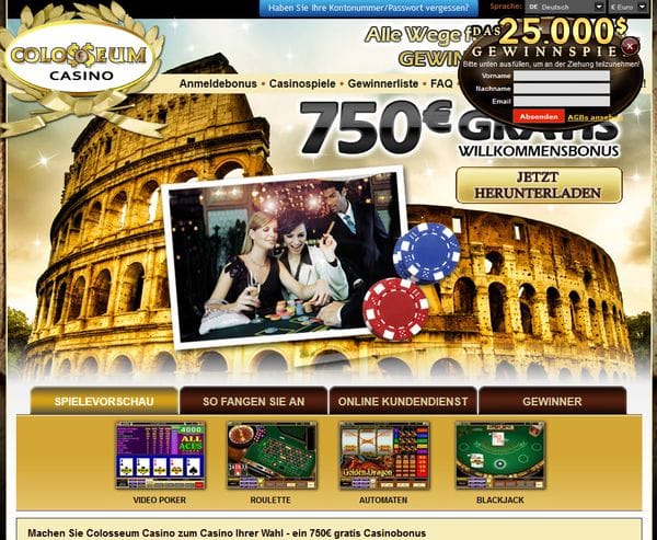 Colosseum Casino im Test