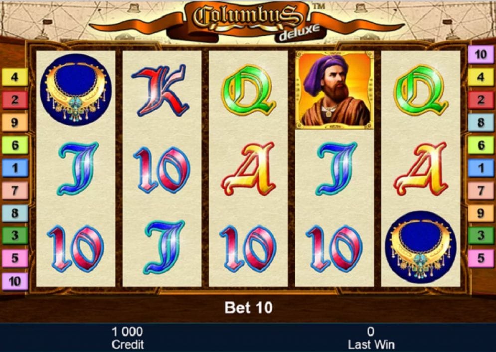 Columbus Deluxe Video Slot