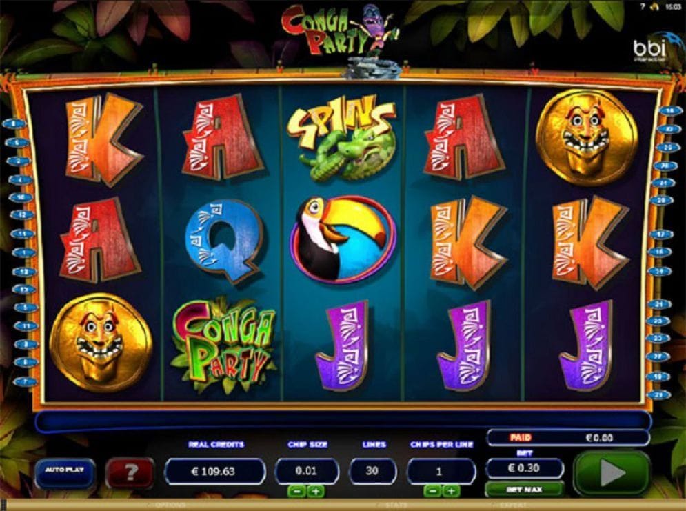 Conga Party online Spielautomat