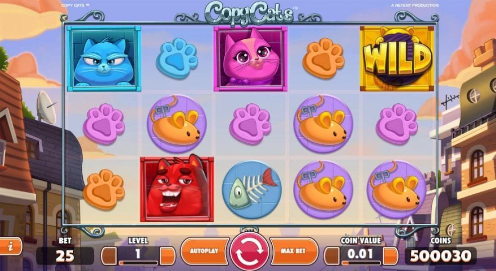 Copy Cats Copy Cats online Videoslot
