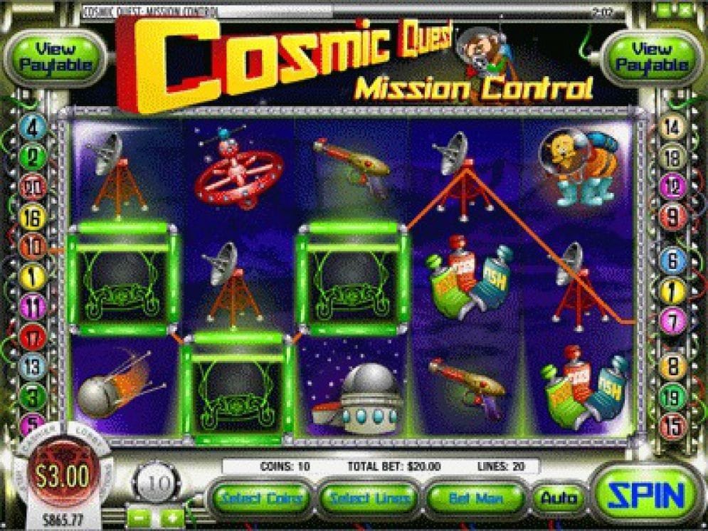 Cosmic Quest I Mission Control Cosmic Quest I Mission Control online Spielautomat