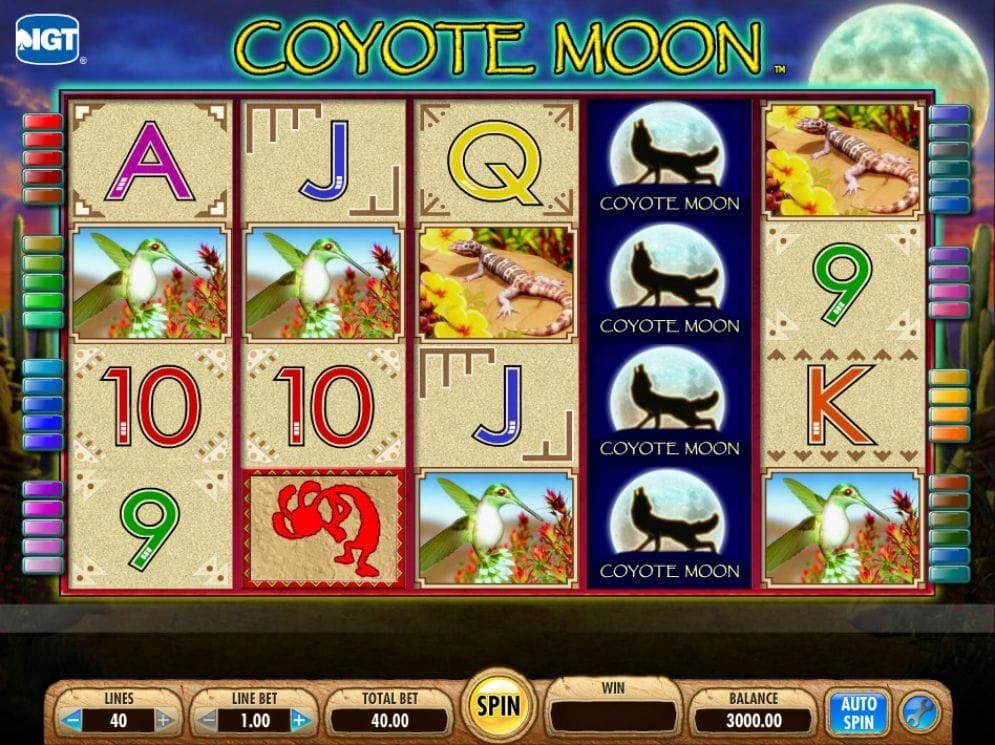Coyote Moon Coyote Moon Video Slot