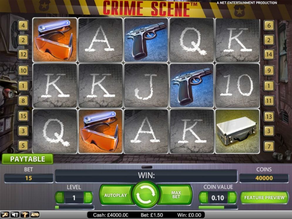 Crime Scene Videoslot