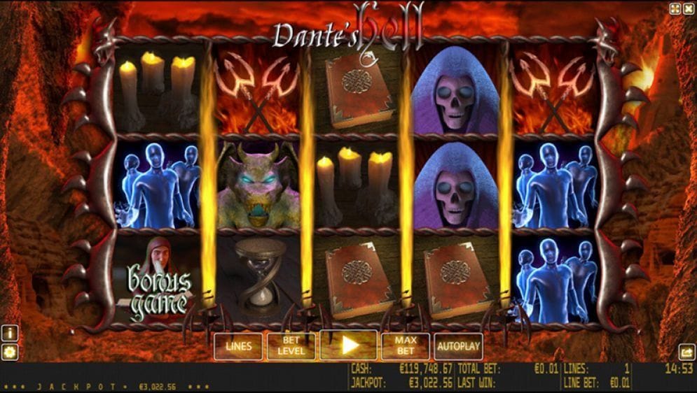 Dante's Hell Dante's Hell online Geldspielautomat