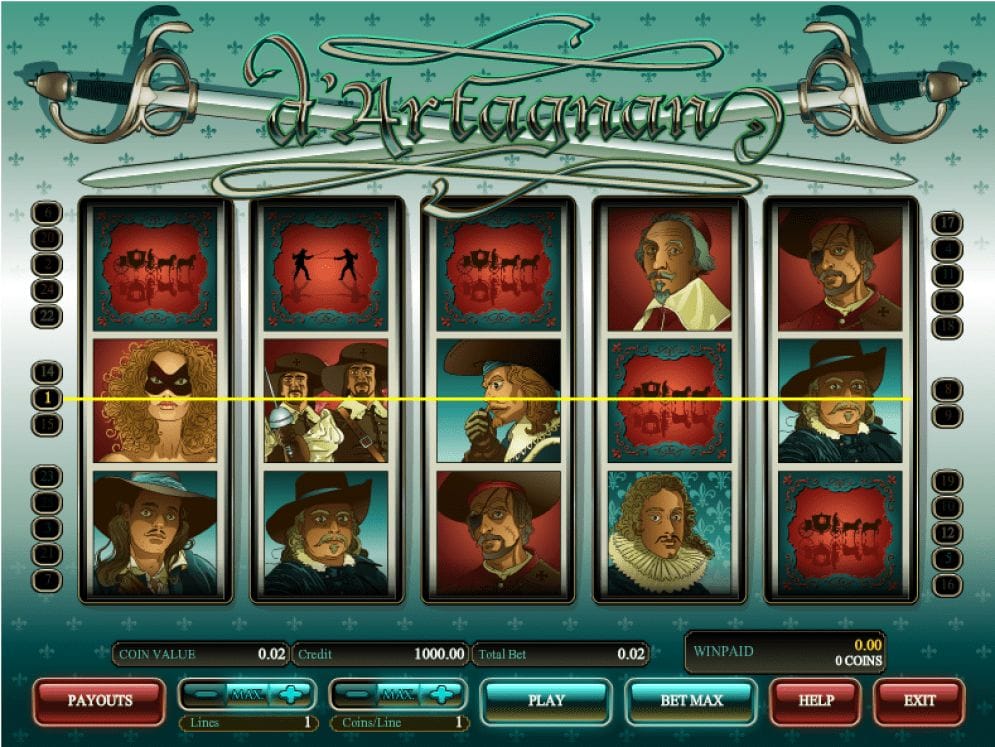 Dartagnan Geldspielautomat