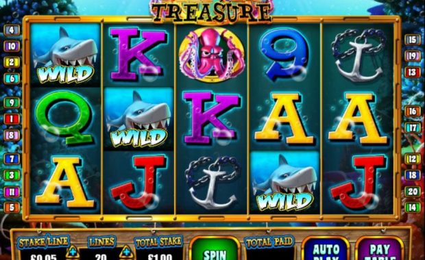 Deep Sea Treasure Geldspielautomat kostenlos spielen