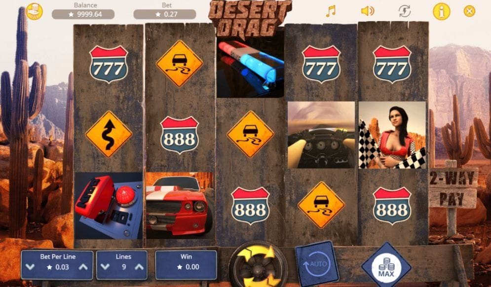 Desert Drag Spielautomat