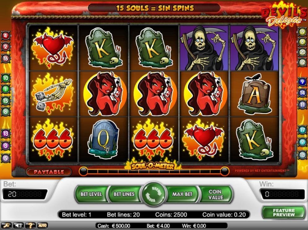 Devil's Delight Casinospiel