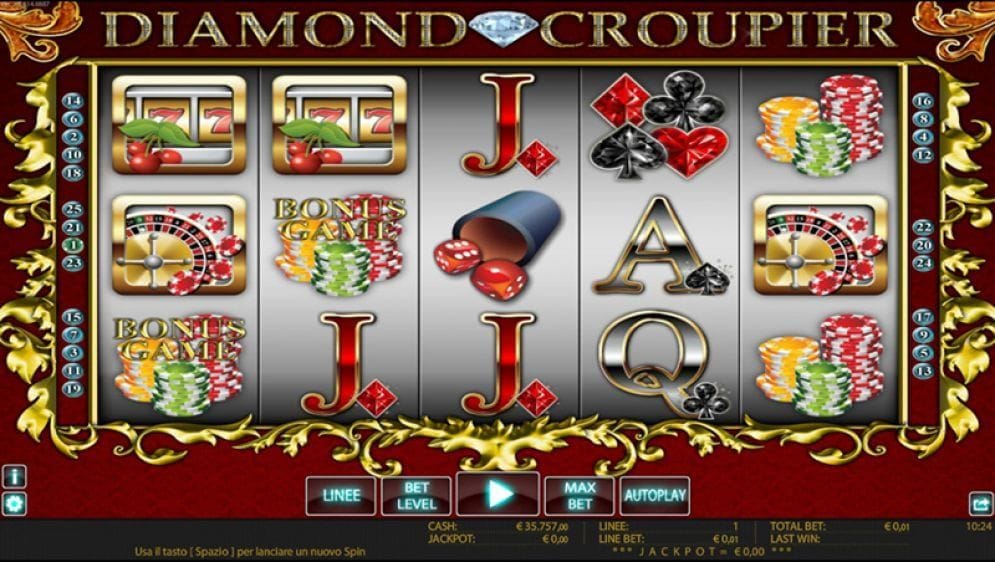 Diamond Croupier Diamond Croupier Videoslot