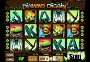 Diamond Digin Videoslot kostenlos spielen