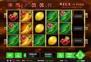 Dice On Fire Automatenspiel kostenlos spielen