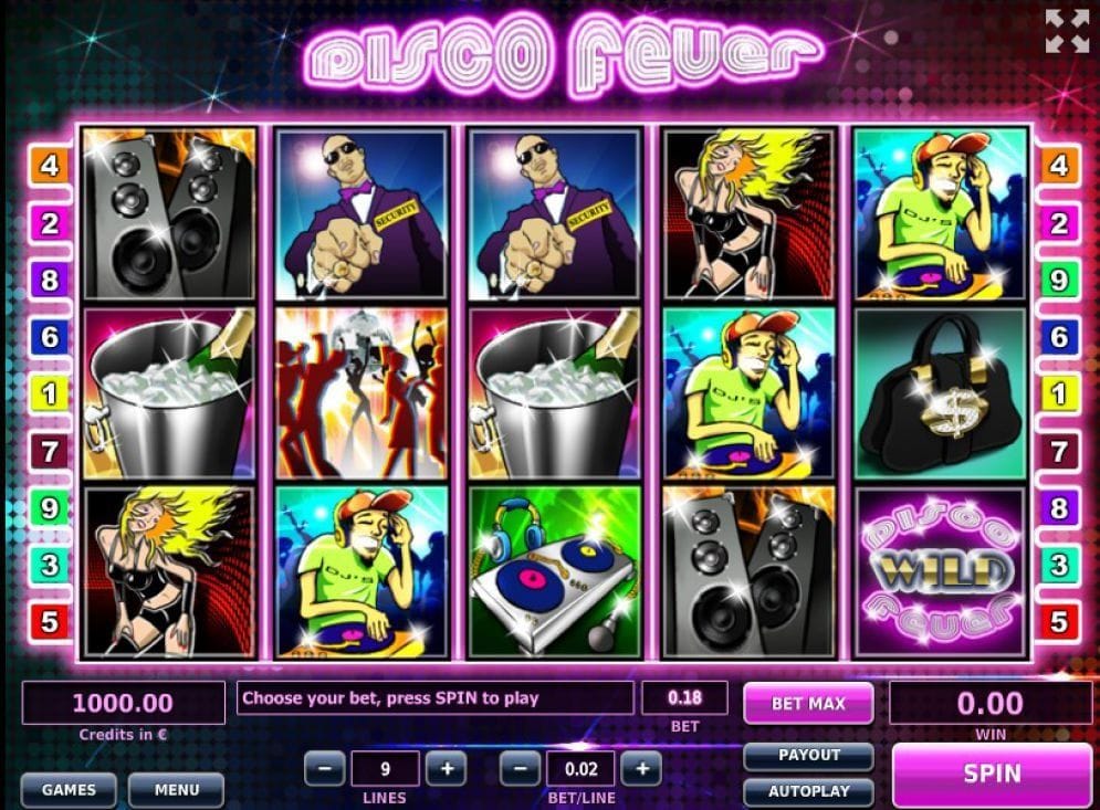 Disco Fever Disco Fever online Slotmaschine