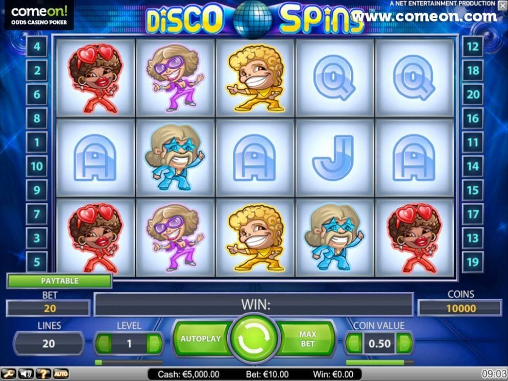 Disco Spins Spielautomat