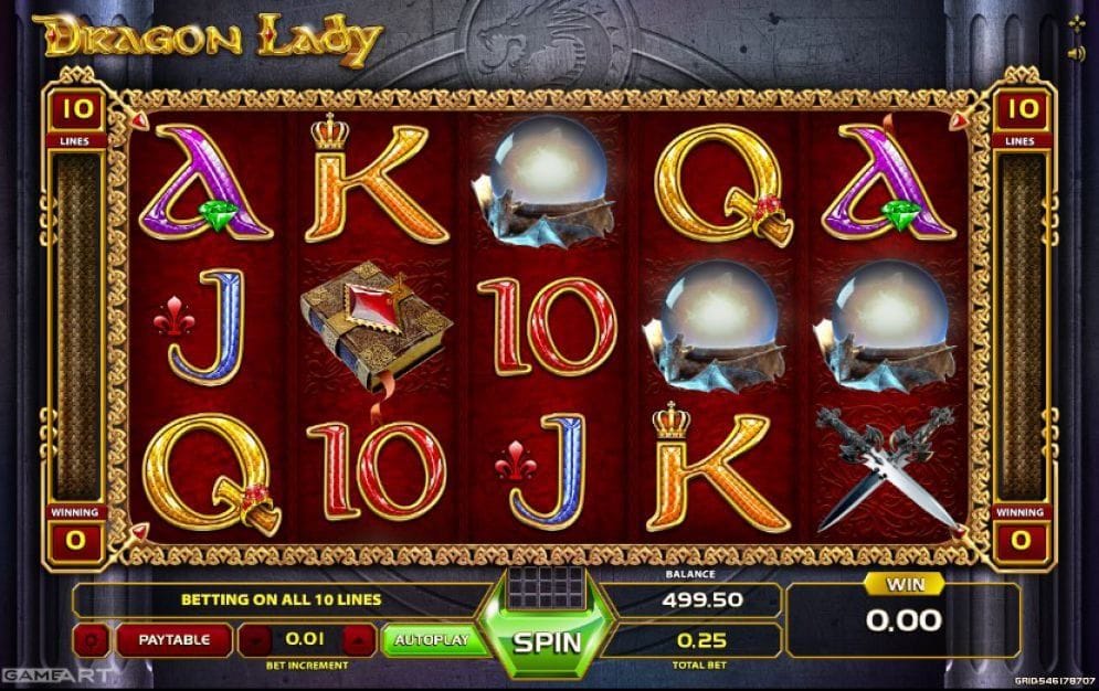 Dragon Lady Automatenspiel