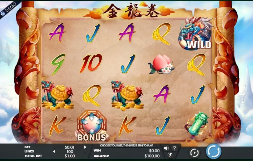 Dragon's Scroll Dragon's Scroll online Automatenspiel