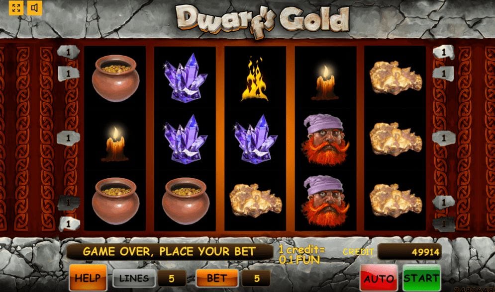 Dwarf's Gold Spielautomat
