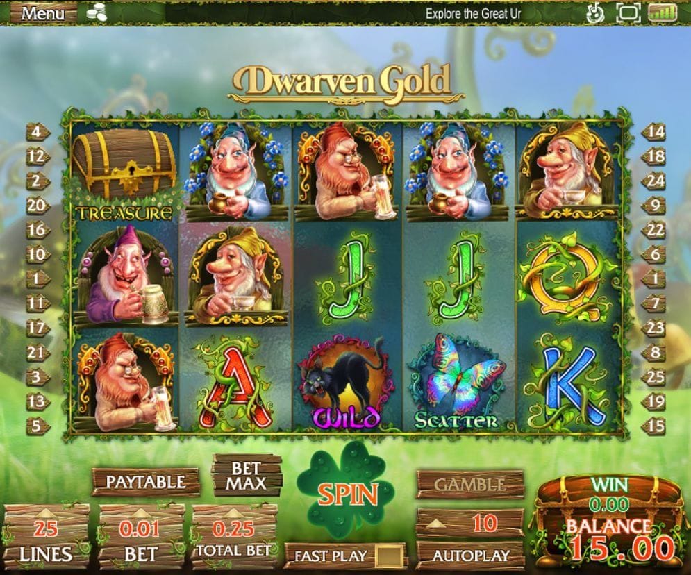 Dwarven Gold Geldspielautomat