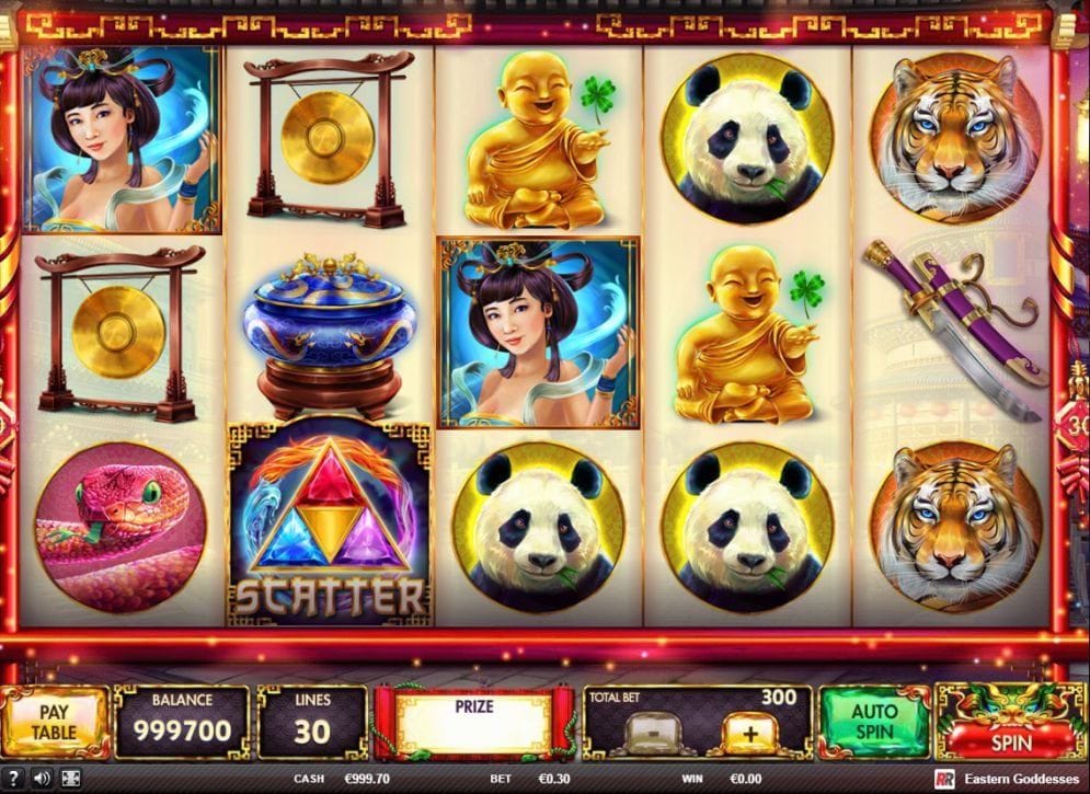 Eastern Goddesses Slotmaschine
