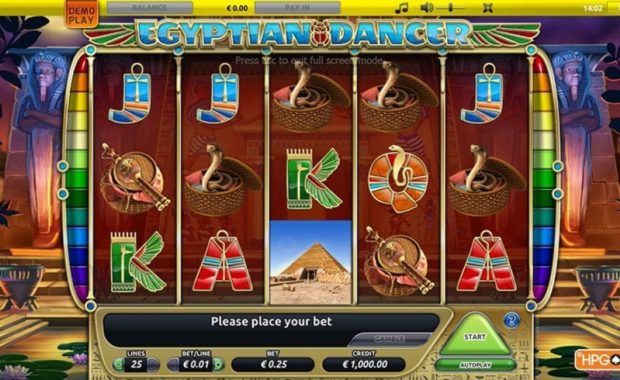 Egyptian Dancer Slotmaschine online spielen
