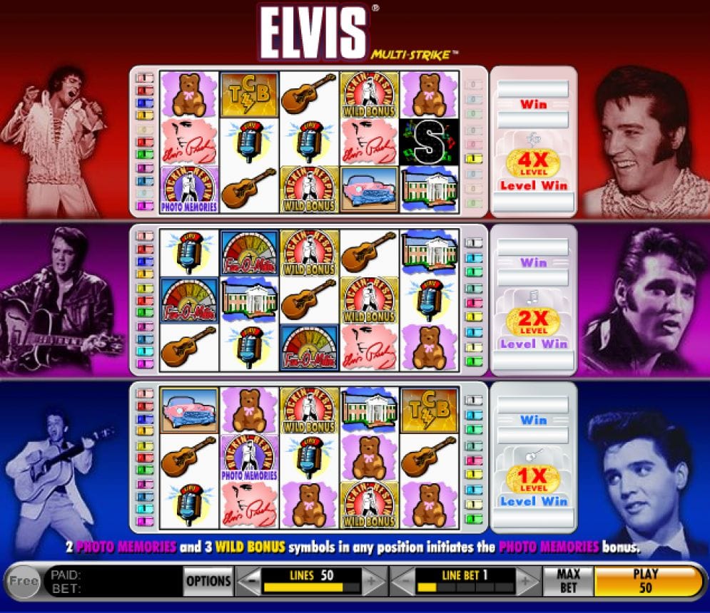 Elvis Multi-Strike Elvis Multi-Strike online Spielautomat