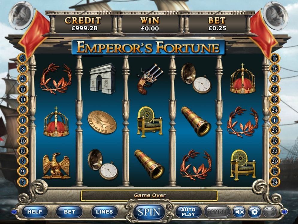 Emperor's Fortune online Spielautomat