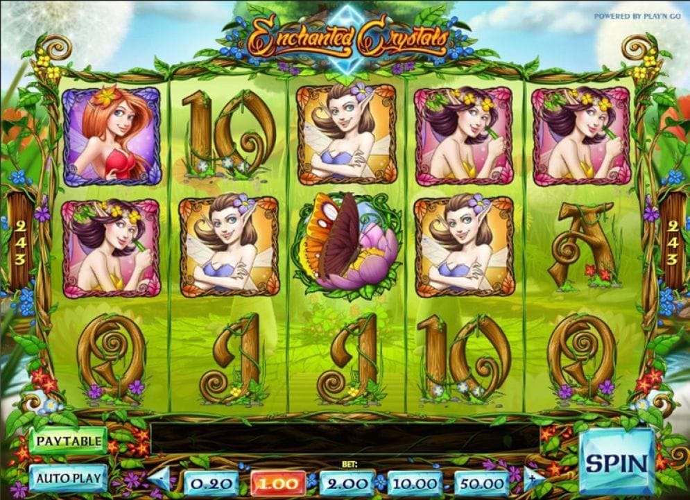 Enchanted Crystals online Videoslot