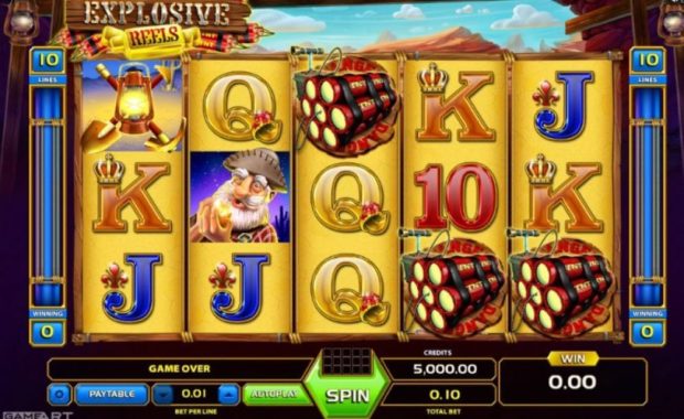 Explosive Reels Video Slot kostenlos spielen