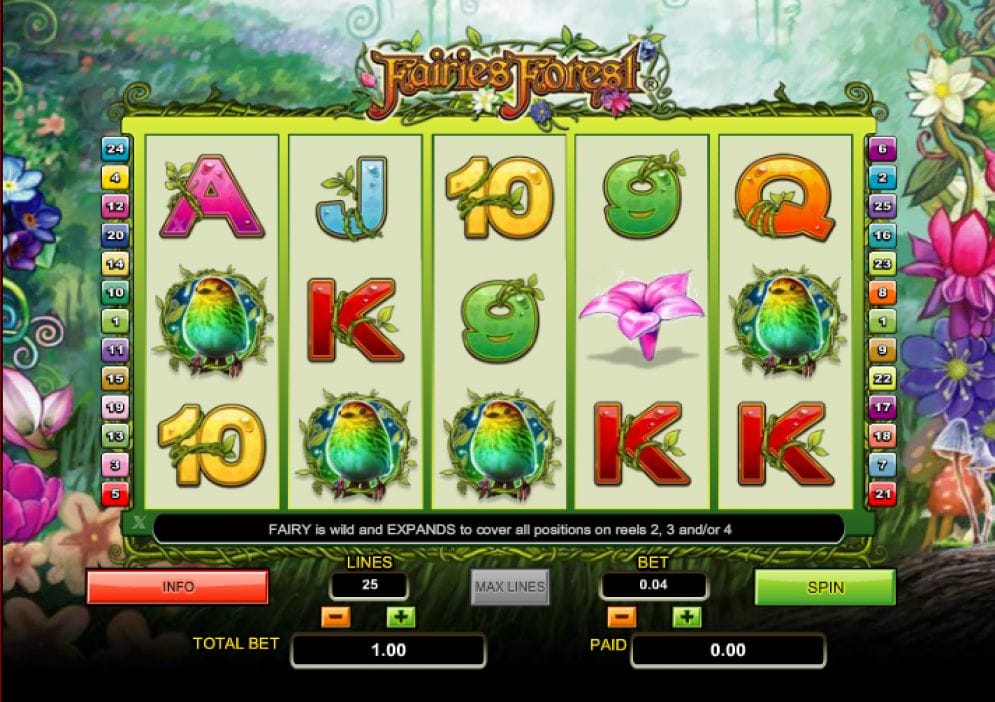 Fairies Forest Spielautomat