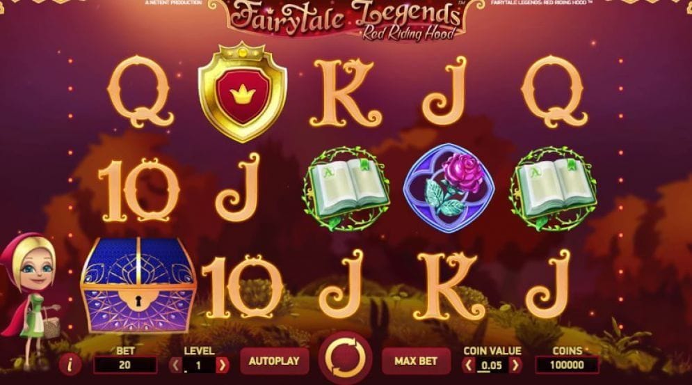 Fairytale Legends: Red Riding Hood online Videoslot