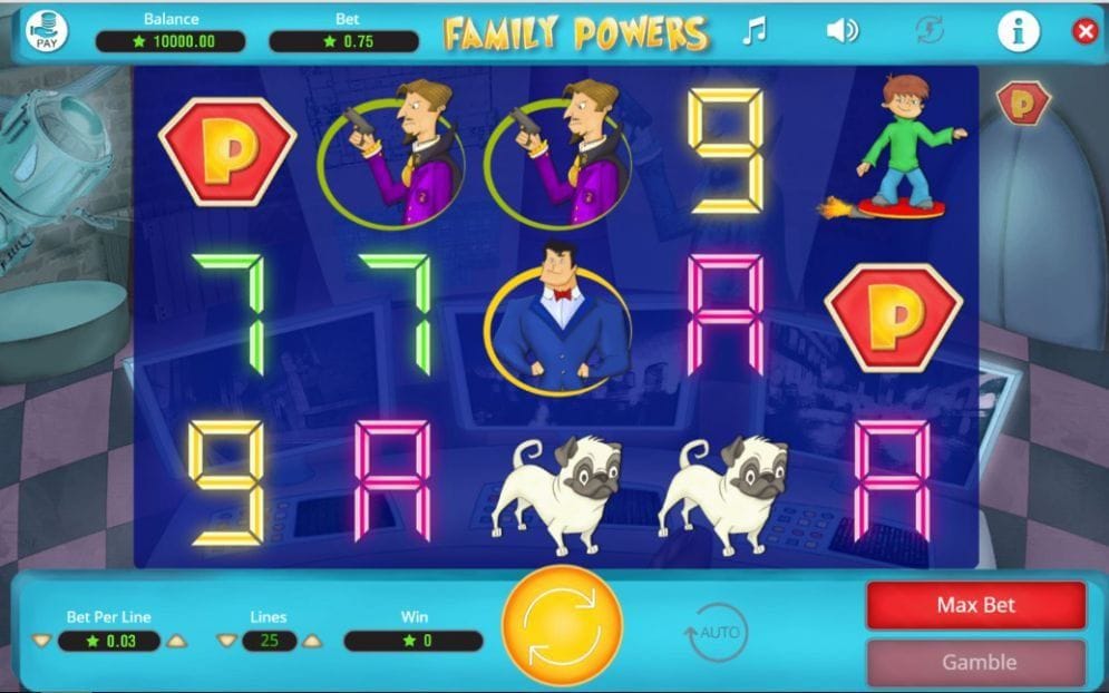 Family Powers Family Powers Video Slot