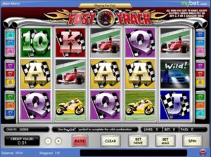 Fast Track Geldspielautomat ohne Anmeldung