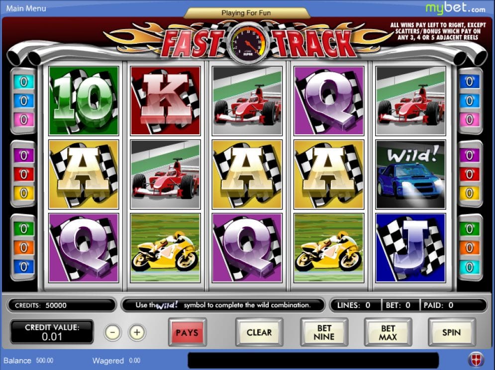Fast Track Spielautomat