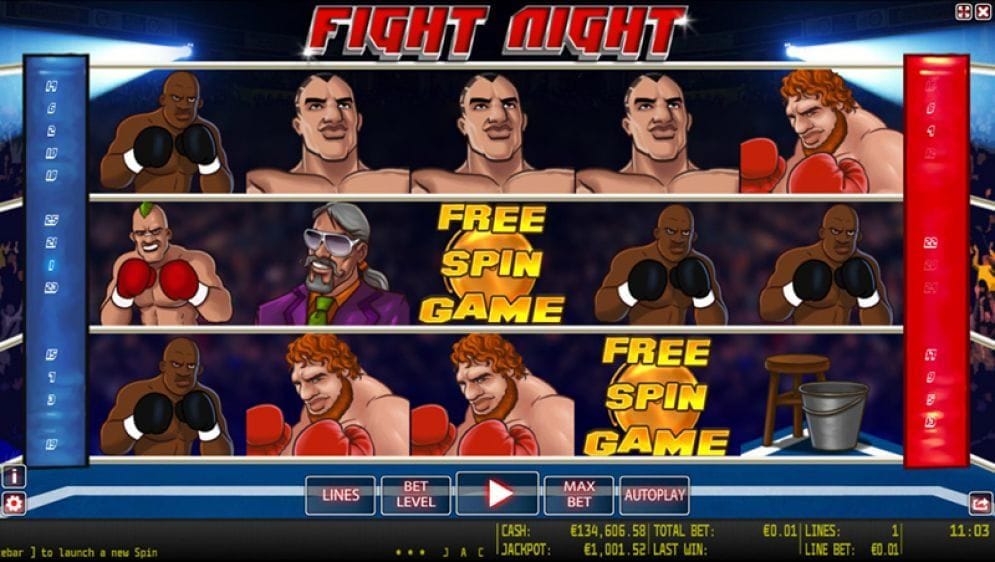 Fight Night online Spielautomat