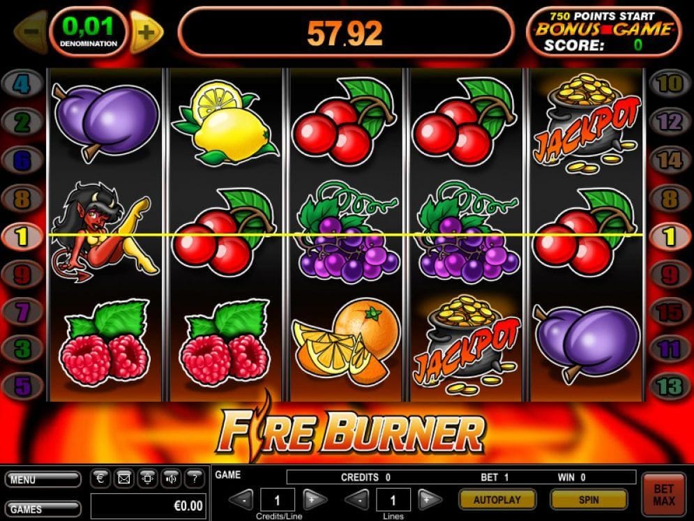 Fire Burner online Videoslot