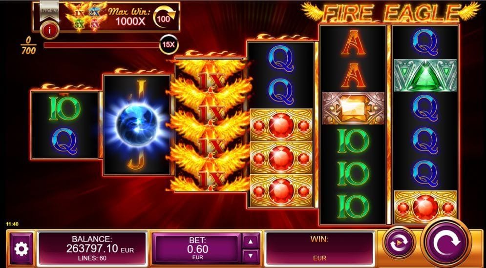 Fire Eagle online Videoslot