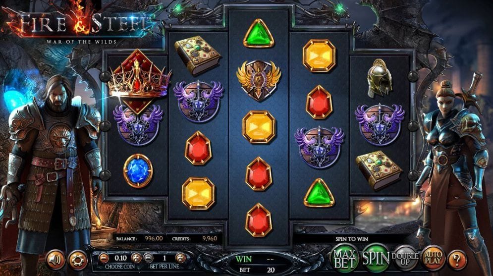 Fire & Steel online Video Slot