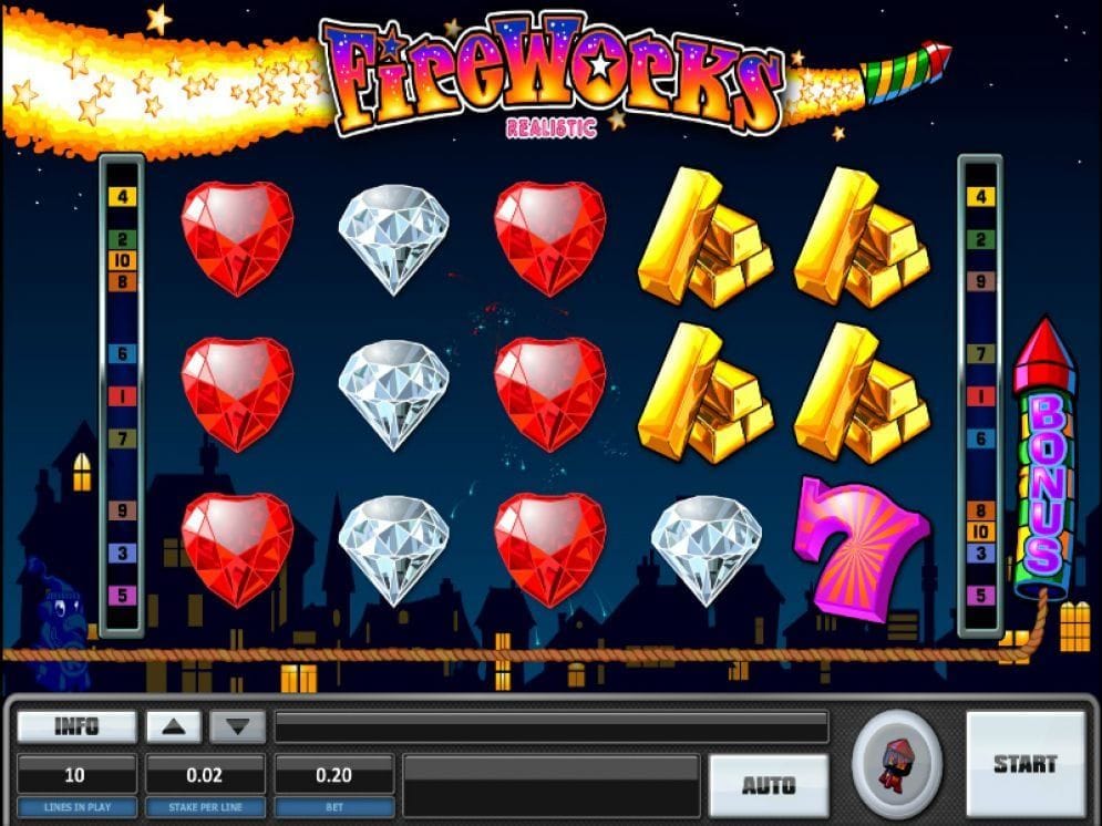 Fireworks Fireworks online Spielautomat