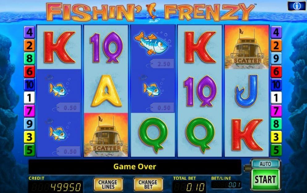 Fishin› Frenzy Casino Spiel