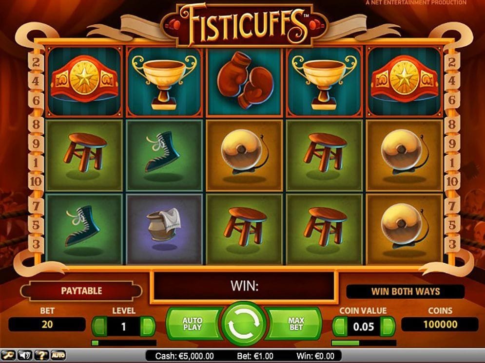 Fisticuffs Fisticuffs online Slotmaschine