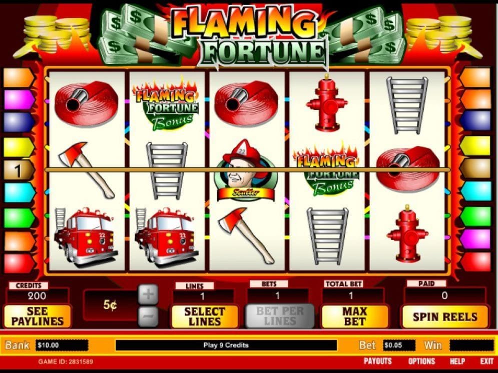Flaming Fortune Geldspielautomat