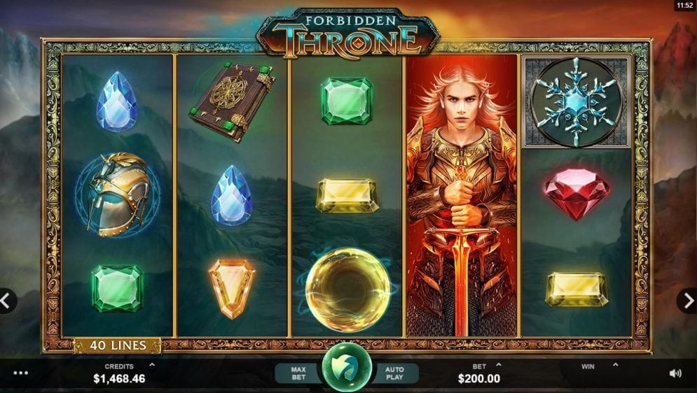 Forbidden Throne Videoslot