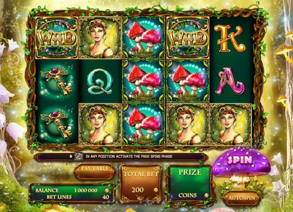 Forest Fairies Videoslot