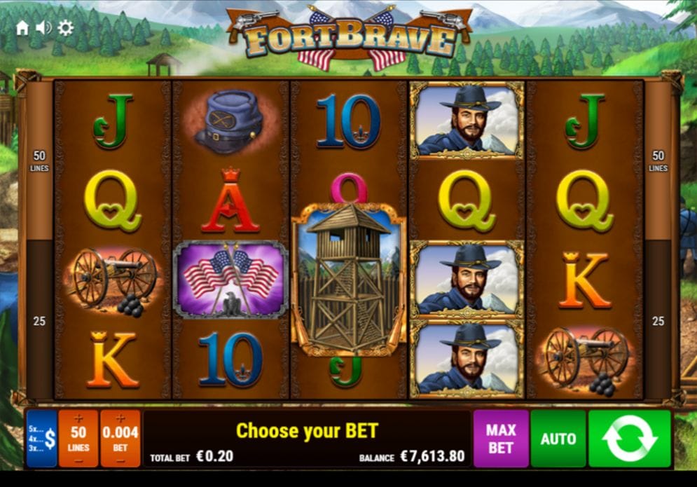 Fort Brave online Automatenspiel