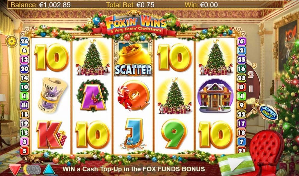 Foxin› Wins – A Very Foxin› Christmas online Video Slot