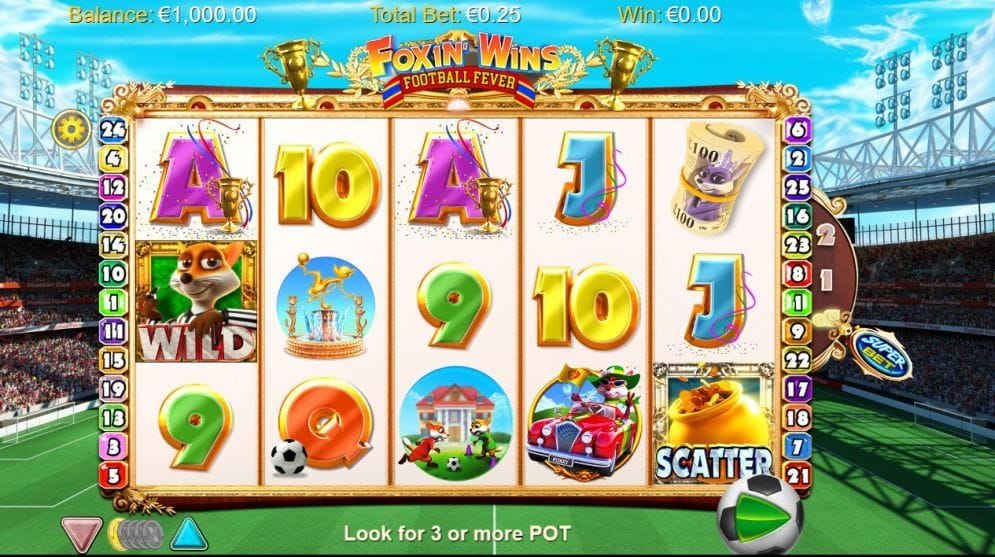 Foxin› Wins Football Fever Spielautomat