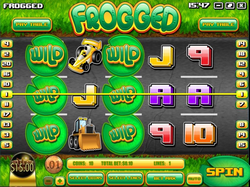 Frogged Frogged Spielautomat