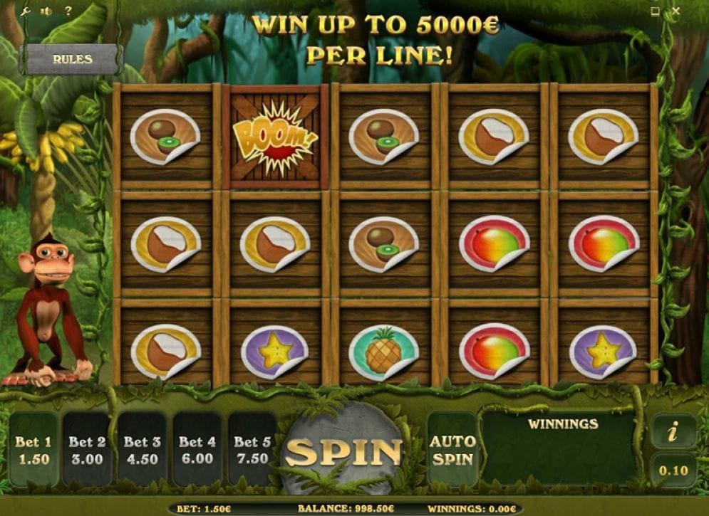 Fruit Boxes Video Slot